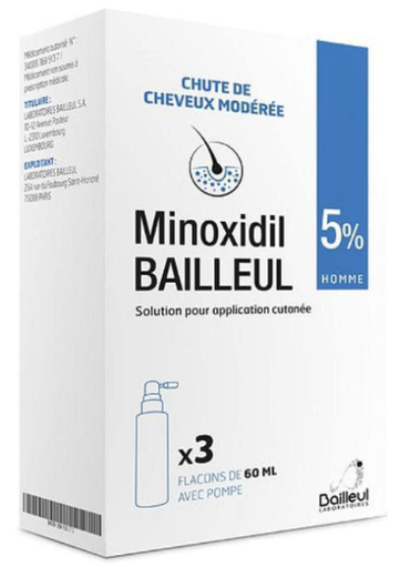 Le minoxidil est un médicament initialement utilisé pour traiter l’hypertension artérielle 