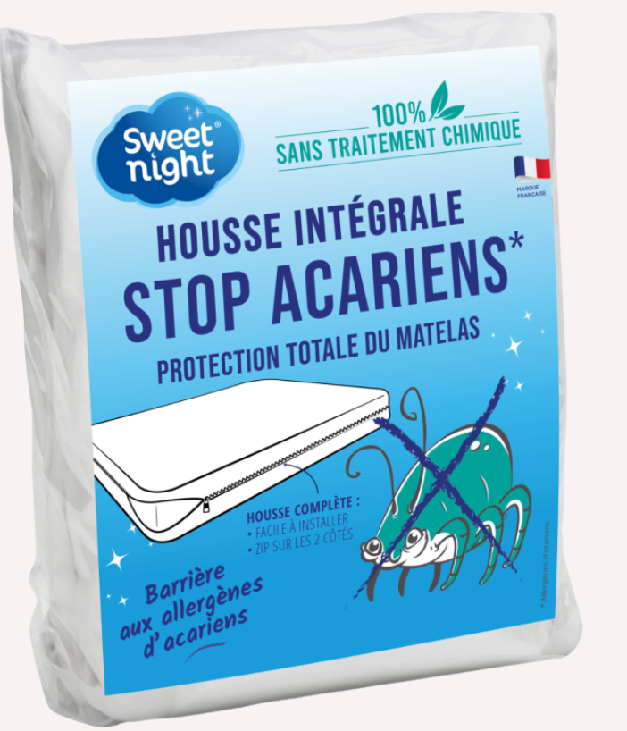Utiliser une housse de matelas anti-acariens